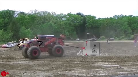 Crazy Monster Truck animate