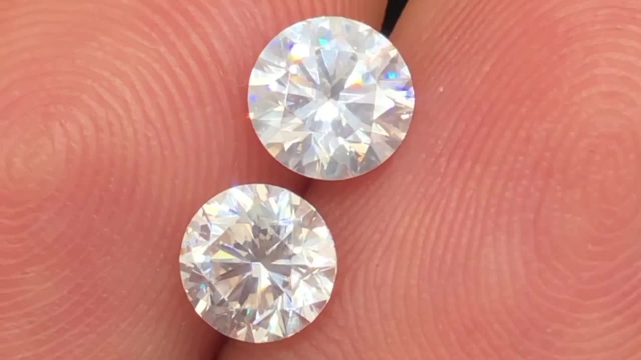 Beautiful Top Quality Natural Diamond Pairs Gems