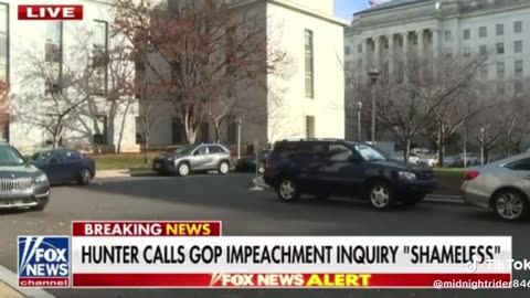 Hunter calls GOP impeachment inquiry shameless.