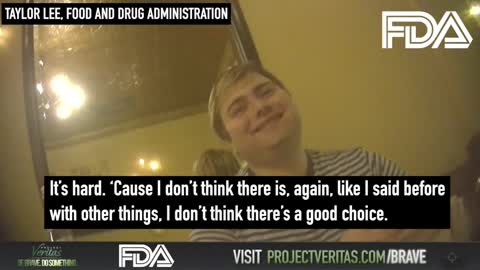 INSANE-BREAKING PART 2: FDA Official - SHOCKING Truths from Project Veritas