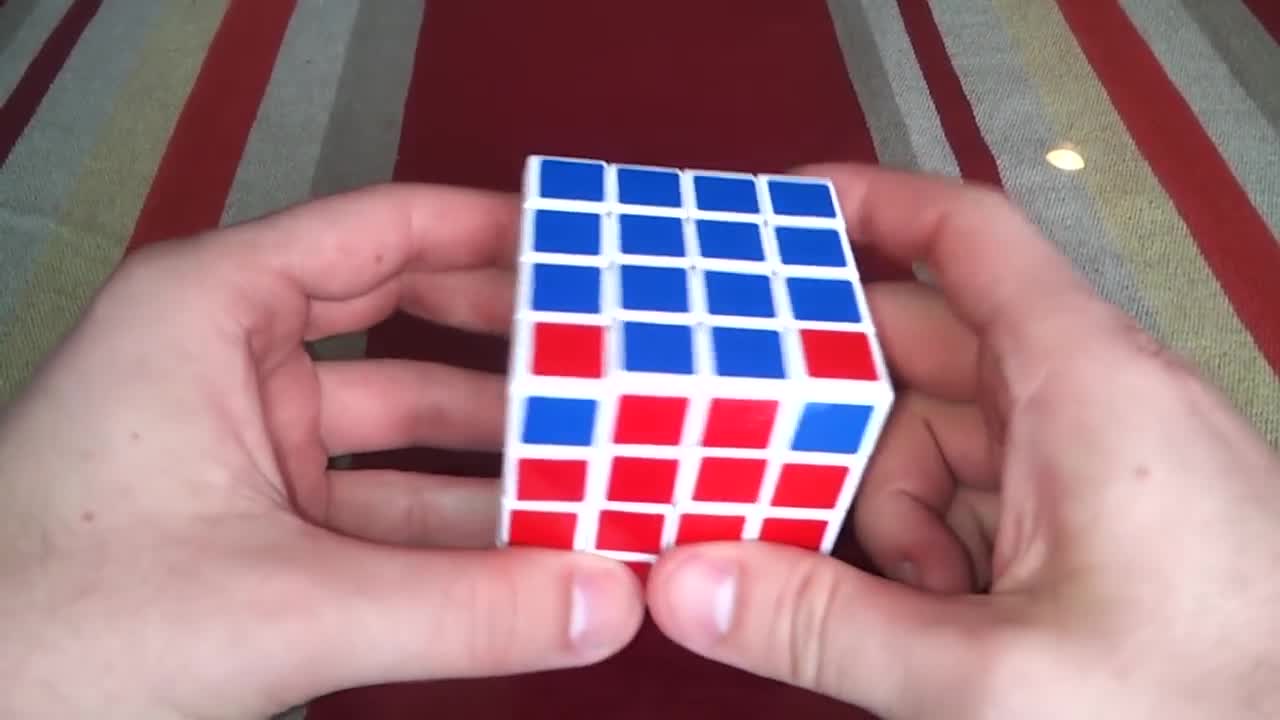 4x4 Rubiks Cube Corner Parity (Without Algorithms)