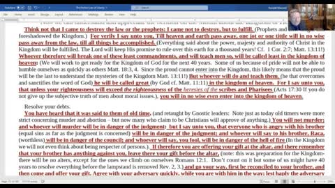 Matthew 5-7. NEVER AGAIN WILL THERE BE NORMAL ON THIS EARTH ECCLESIASTES 7:8