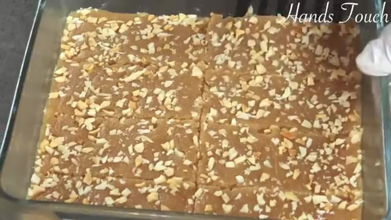 Do you have Milk, Sugar and Peanut at home? Make this delicious Dessert.