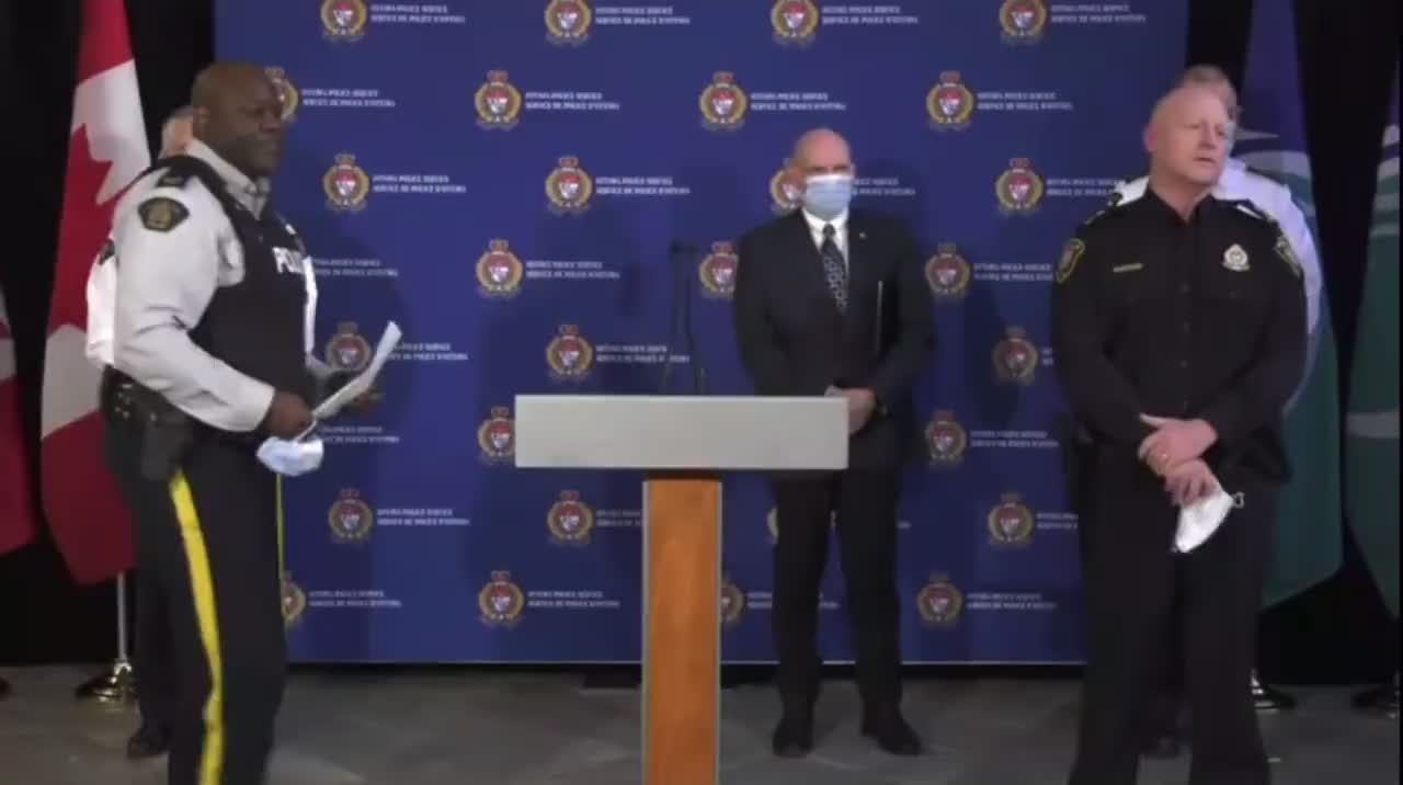 Candian Police Crackdown on Protesters