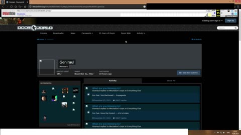 I was banned from Doomworld after I stated that I had been (physically) attacked, part 2