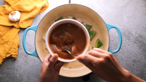Pour In The Prepared Sauce