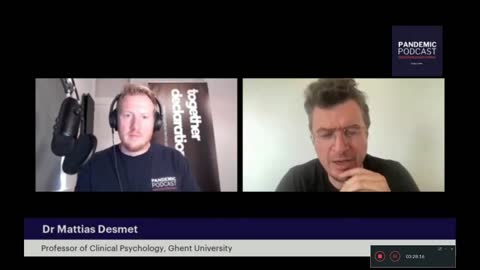 Why do so many buy into the narrative? Mattias Desmet with Dan Austin-Gregory 21-9-21