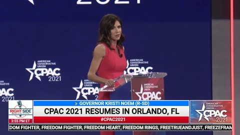Kristi Noem’s famous 2021 CPAC speech