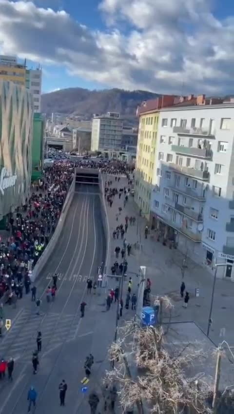 Austria: vaccine passport/mandate protest, Jan. 22, 2022