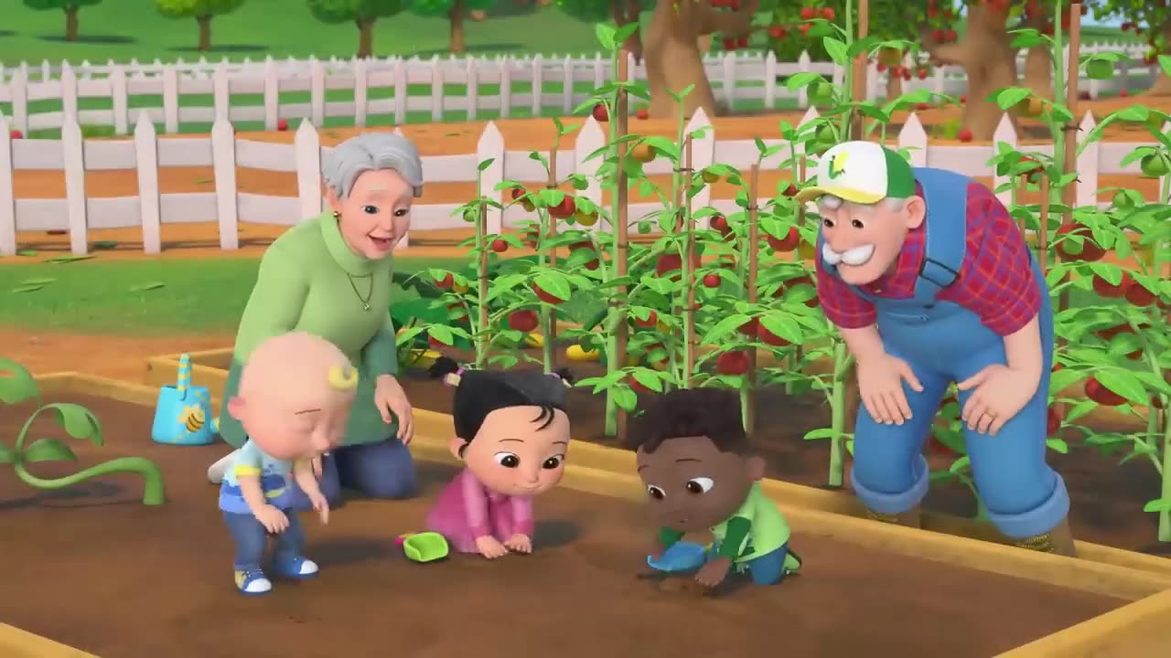 Grows a Garden _ Nursery Rhymes & Kids Songs