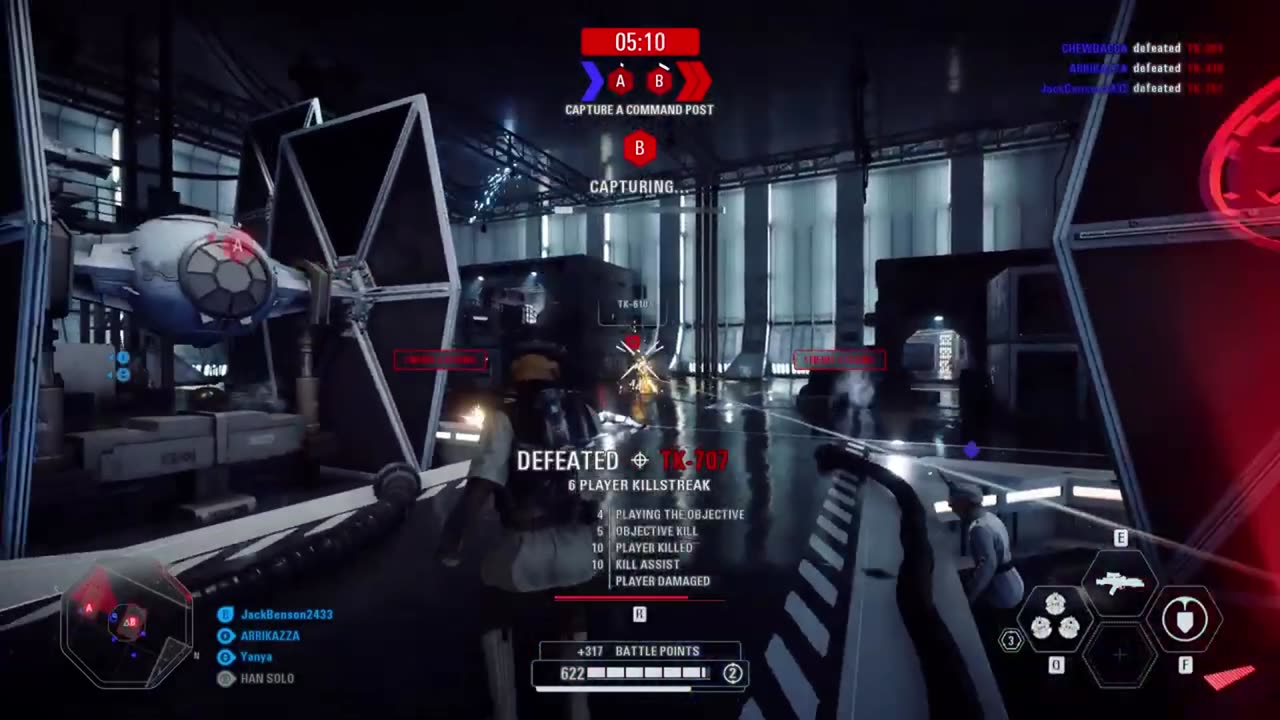 SWBF2: Instant Action Mission (Attack) Rebel Alliance Death Star II Gameplay