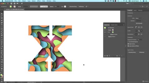 How to make the paper cut effect in Adobe Illustrator CC