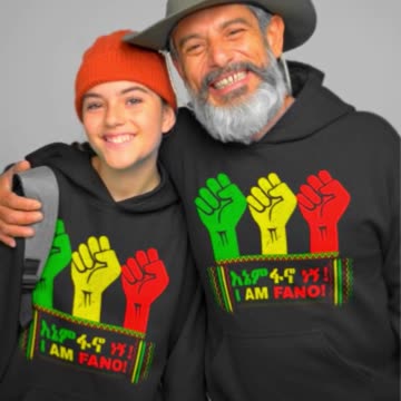 Ethio 360 I am fano Shirts to order Online vidit ethio360.printify.me