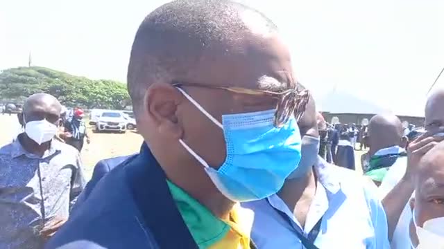 ZumaPrayer: Ace Magashule arrives at Zuma's welcome home rally