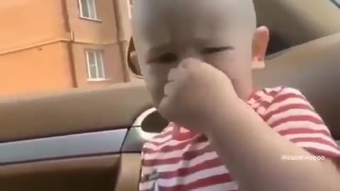 Funny video of cute baby.