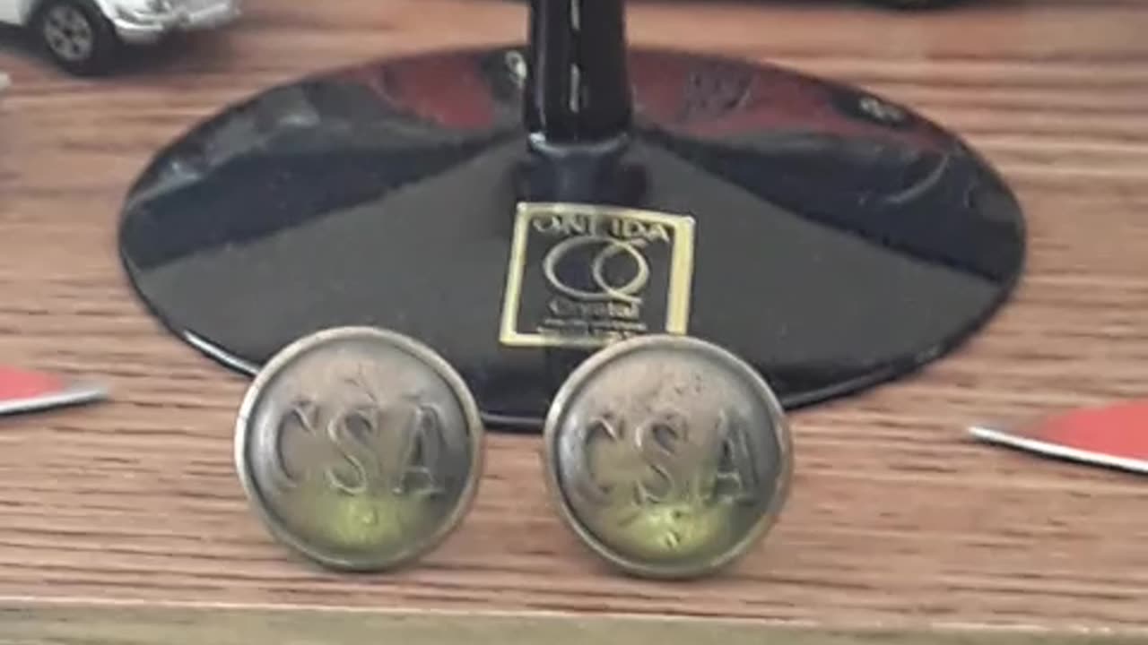 CSA Cufflinks ( still not racist)