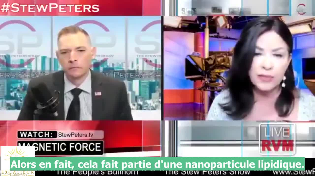 Dr. Jane Ruby & Stew Peters : Injections Covid et phénomènes magnétiques - Excalibur Traduction