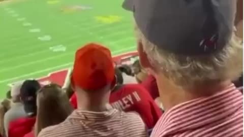 People chanting "FU*K JOE BIDEN" at multiple events across the country