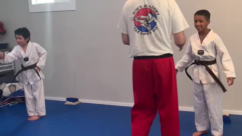 D get's Brown Belt