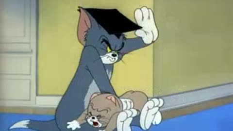 The funny Tom and Jerry