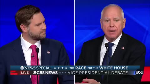 VP Debate: Tim Walz and JD Vance spar over Springfield, Ohio