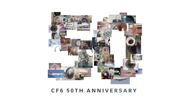 CF6 engines 50 years in 50 seconds