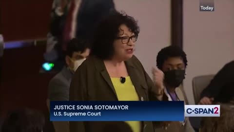 Sotomayor Gives AMAZING Speech About Justice Thomas' Character