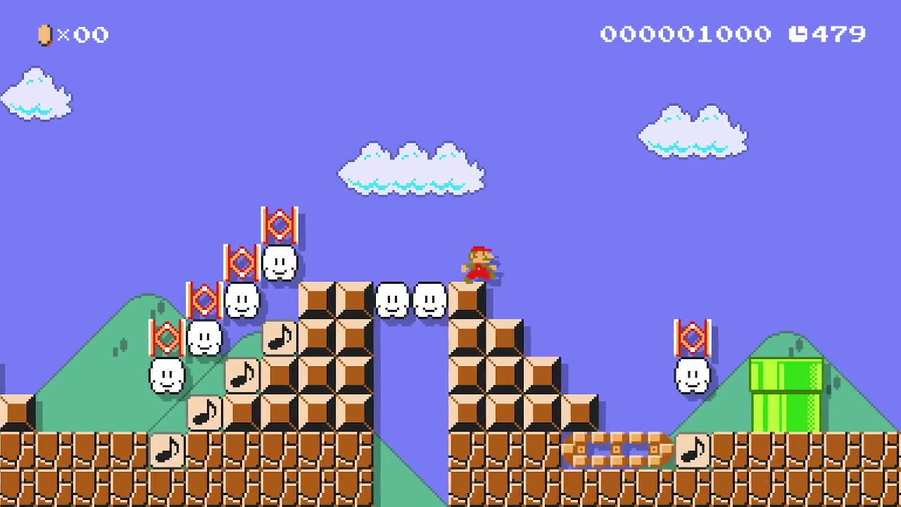 Auto Level 6 In Super Mario Maker 2