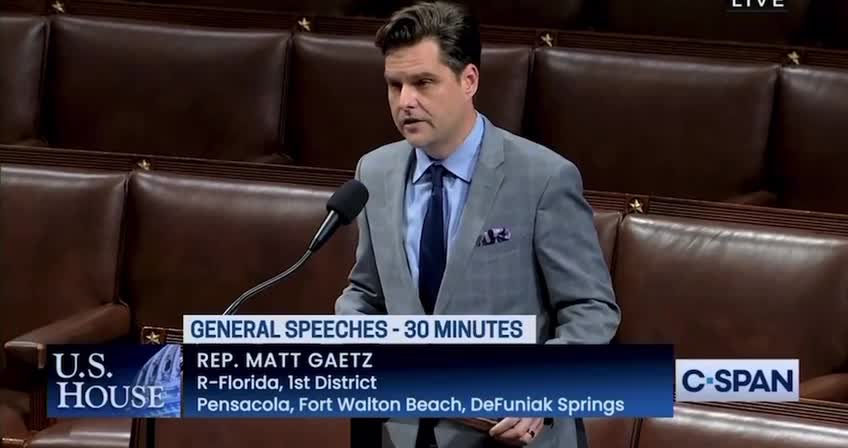 Matt Gaetz Reveals Foiled Assassination Plot Against Himself