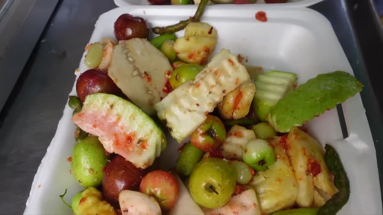 Amazing Fruits Cutting Skills - Street Food