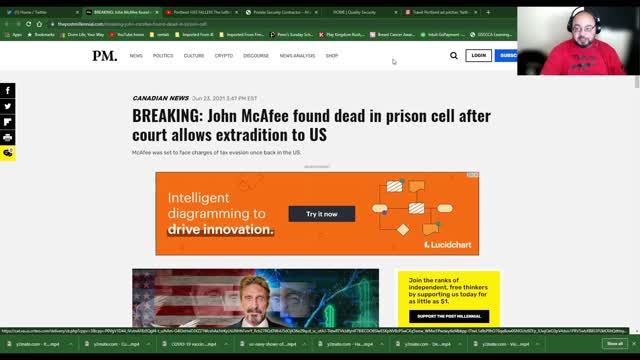 BREAKING: John McAfee found dead in prison cell after court allows extradition to US
