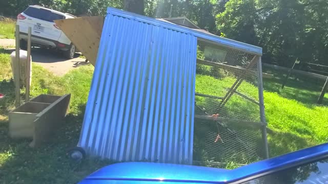 Cleaning out the old coop (But Something Unexpected Happened)