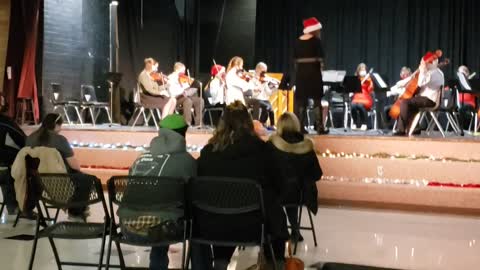 Scott Christmas orchestra concert 2020