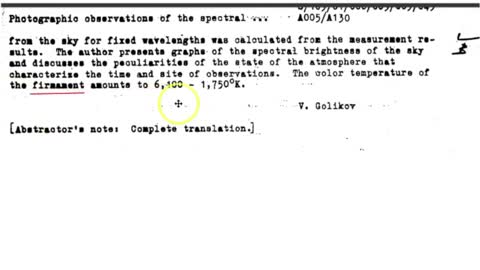 Declassified Firmament Documents