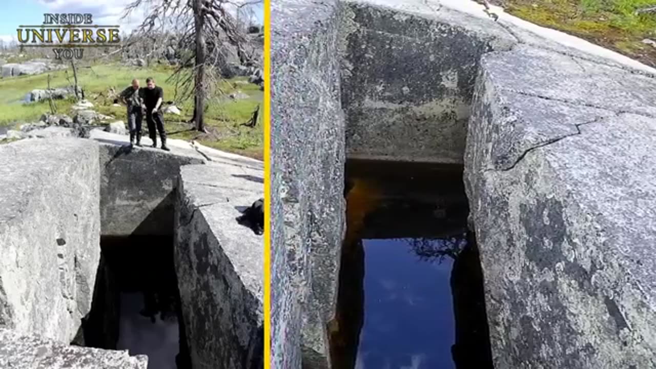 Prehistoric Megalithic Complex In Karelia Russia~Vottovaara Mountain