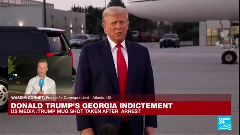 Trump surrenders in Georgia on charges