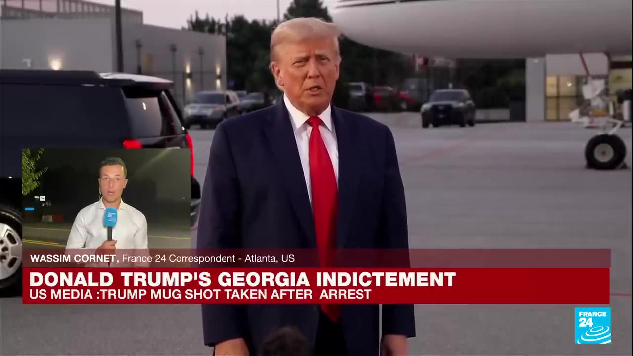 Trump surrenders in Georgia on charges