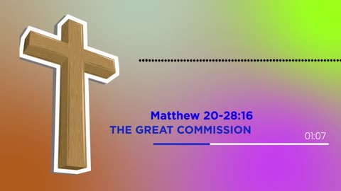 The Great Commission: A Call to Discipleship