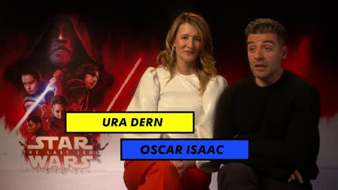 A Star Wars The Last Jedi Cast Reveal FUNNIEST