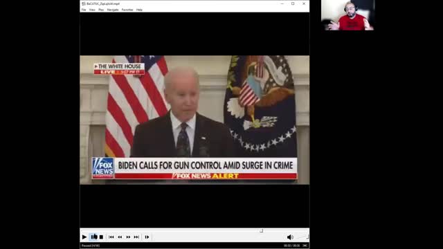 Biden Says Patriots need F-15s and Nukes to take on Govt