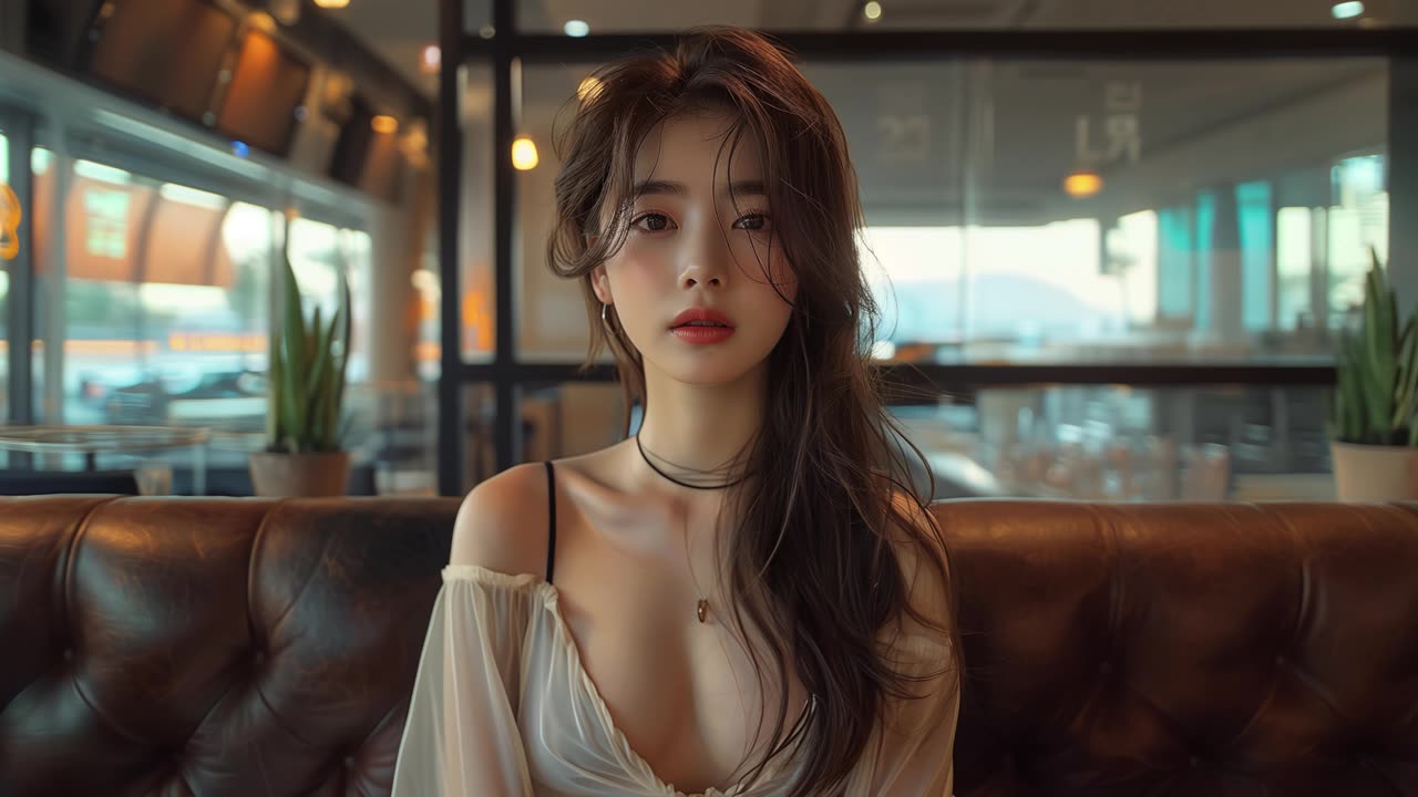 [4K] Korean Model Ai Lookbook _ Ai Lookbook 19