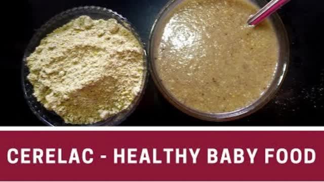 Healthy baby Food | How to Make Cerelac at Home