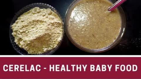 Healthy baby Food | How to Make Cerelac at Home