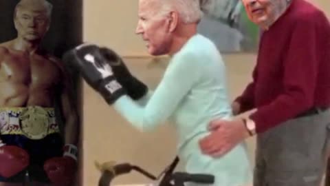 Joe Biden training for the debates against Trump: