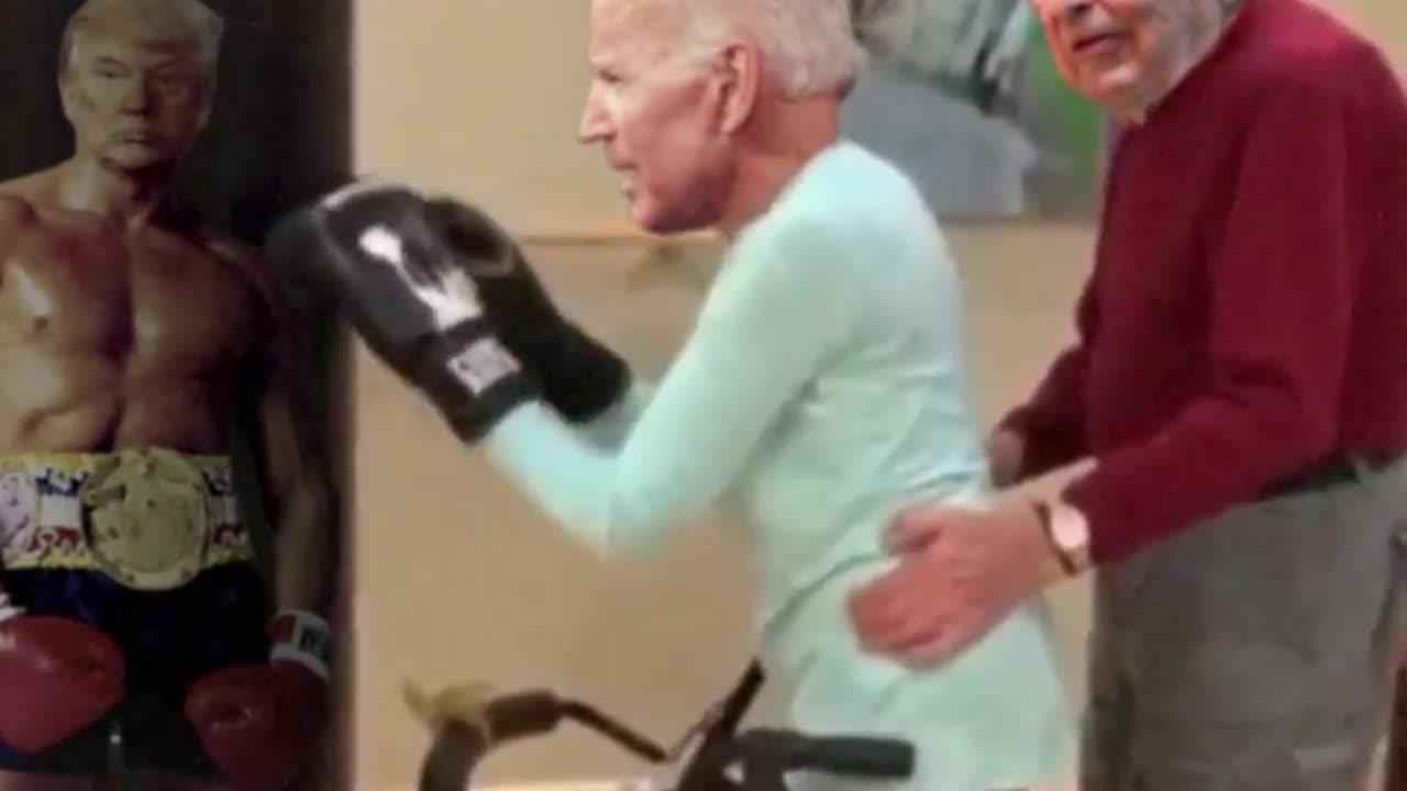 Joe Biden training for the debates against Trump: