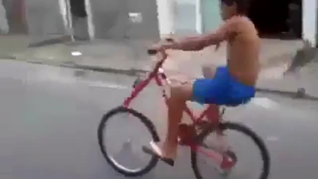 WHEELING BIKE FAIL