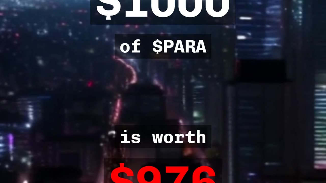 🚨 $PARA 🚨 Why is $PARA trending today? 🤔