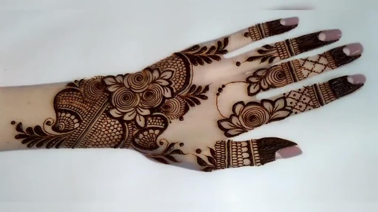 Beautiful mehndi design#heena art 2024