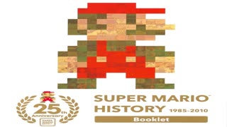 Super Mario History 1985-2010 Soundtrack CD.