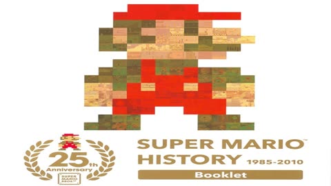 Super Mario History 1985-2010 Soundtrack CD.